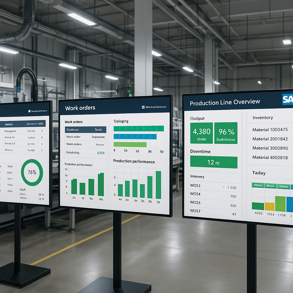 MindCurve delivering ERP solutions using Microsoft Dynamics 365 and SAP for manufacturers to manage BOM, shop floor, and supply chain operations
